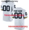 Cheap custom Michigan Wolverines Jersey Any Number Name Mens Women Youth NCAA football Jersey XS-5XL 6XL