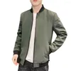 Men's Jackets Sports Jacket Pockets Breathable Streetwear Ribbed Cuff Windbreaker Men Coat For Daily Wear