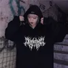 Hoodies masculinos moletom gótico oversized hoodie manga longa harajuku suéter homens e mulheres estética hip hop retro amigos inverno 221130