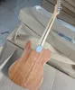 6 Strings Semi Hollow Electric Guitar with Flame Maple Veneer Maple Fretboard Customizable