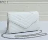 Modedesigner Bagd kvinnor Crossbody Kvällsväskor Handväskor PU-kedjor Plånböcker Messenger Clutch axelväska Cross Body tote Handväska