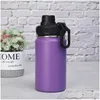 Bouteilles d'eau Bouteilles d'eau de 12 oz Alpinisme en plein air Bouilloire de sport sous vide portable En acier inoxydable 304 Tasse thermos pour enfants B3 D Dhfpa