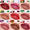 Lips ￠ l￨vres mat ensemble Qatar Coupe du monde Immas￩e Affaire du rouge ￠ l￨vres mate durable