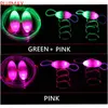 30pcs15 pairs LED Lampeggiante lacci delle scarpe Fibra Ottica Merletto Luminoso Lacci delle scarpe Light Up Scarpe di pizzo