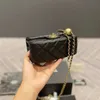 Tote Bag the Store 80% Wholesale and Retail Bag Girl New Style Small Fragrance Fat Boy Rhombic Chain Fashion Crossbody