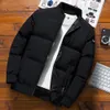 Giacche da uomo Corea Fashion Autumn Puffer Spesso Warm Wear Bomber Baseball Cash Cash Cash Abiti 221130