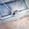 Ketten 2022 Cool Wind Hochwertige Emerald Micro eingelegt Schmetterling Halskette Damen erstellen Party Luxusschmuck Geschenk