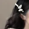 Mode coréenne pinces à cheveux pinces tempérament lait blanc saisir papillon pinces à cheveux élégant Vintage bandeau cheveux accessoires