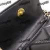 Franska kvinnor metall badge klassisk klaff axelväska diamantgitter läder quiltad mode crossbody handväska retro koppling nyckelpåse multi pochettes korthållare