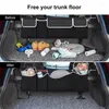 Storage Bags Car Trunk Organizer Backseat Bag Oxford Cloth Multi-use Hanging Back Seat Container Interior Stowing Tidying