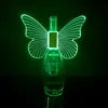 LED Bar Tools Luminous Butterfly Champagne Head Explosive Flash Stick Colorful Wine Bottle Jacket For Bar KTV Party Event Decoration