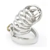 Cockrings CHASTE BIRD Mâle En Acier Inoxydable Cock Cage Pénis Anneau Dispositif De Chasteté Cathéter avec Verrouillage Furtif Adulte Ceinture Sex Toy A275 221130