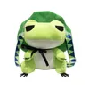 Backpacks Children Schoolbag Bags Anime Plush Backpack Travel Frog Cute Stuffed Animal Toy Doll For Girls Youth Birthday Gifts Matching 221129