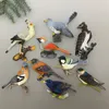 Juldekorationer handmålade gökfågel chaffinch örn 3d kylmagnets turism souvenir kylskåp magnetiska klistermärken gåva 221129