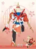 Genshin Impact Yoimiya Cosplay Kostüm Damen Mode Halloween Spiel Uniform Aktivität Party Rollenspiel Kleidung XS-XL Neues Produkt J220712 J220713