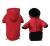 Vêtements pour chiens Doux et chauds Sweat à capuche pour chien Designer Doggy Face Pull pour animal domestique Manteau d'hiver Veste Vêtements pour temps froid pour bouledogue français Petit Moyen Grand