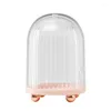 Scatole portaoggetti Beauty Sponge Stand Case Makeup Blender Puff Holder Vuoto cosmetico a forma di uovo Rack trasparente Puffs Organizer