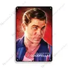 1990 American Movie Goodfellas Metal målning Rusty Cafe Home Bar Club Wall Tin Sign Vintage Metal Signs Old Decorative Plate Plaque Man Cave 20CMX30CM Woo Woo