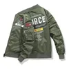 Men's Jackets Military Tactical Windproof Waterproof Combat Flight Bomber Coat Printed Top 221130