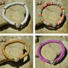 Tobilleras 10 colores Elección Pulsera para mujer Marca Boho Mujeres Hecho a mano Arcilla polimérica Imitación Pulseras de perlas Regalos de joyería