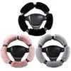 Steering Wheel Covers Car Cover Anti Slip Luxurious Fluffy Soft Fuzzy Universal Auto Protector