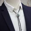 Bow Ties Oryginalny designerski bolotie żywica ze stali nierdzewnej oko Bolo Tie