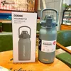 Water Bottles Tumbler Thermos Large Capacity With Straw Stainless Steel Cup Thermal for Men Cold Termos Vacuum Flask 221130
