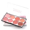 8 Kleurblush palet make -up Matte duurzame natuurlijke naakte huid blozen make -up rouge poeder blusher cosmetica paletten