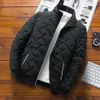 Gilet da uomo Giacca bomber Casual Autunno Inverno Addensare Abbigliamento moda 5XL Cappotto slim fit imbottito in cotone streetwear 221130