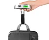 Gewichtswaage Tragbare LCD-Anzeige Elektronische hängende digitale Gepäckgewichtswaage 50 kg x 10 g 50 kg / 110 lb SN365