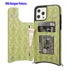 Lederen hoesjes etnische stijl met kaarthouder bloem magnetische rug flip case voor iPhone 14 pro max 14plus 13 12 11 promax 7g 8plus portemonnee vrouwen beschermende telefoonbedekking