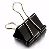 Advertising display equipment 120 PcsSet Black Metal Paper Clips Multiple Sizes Clip For Book File Orangizer Stationery Mini Binder Clips Office Supplies 221130