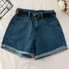 Women's Jeans Woman Pants High Waist Denim Shorts Women's Loose Straight Summer Pantalones Vaqueros Mujer