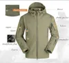 Men's Jackets Outdoor Hiking Jacket Shark Skin Soft Shell Outwear Windproof Waterproof Windbreaker Military Tactical Hunting Clothes 221130