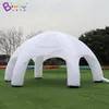 Auvent blanc gonflable personnalisé de 8x8x4 mètres/auvent gonflable géant sauter jouets sports