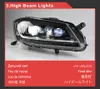 المصابيح الأمامية LED LED CAR Dynamic Turmer Turn Turn Light Light Light Front Lamp for VW Passat B7 LED