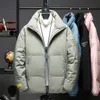 Hommes gilets hiver chaud Parkas homme doudoune col montant pain manteaux surdimensionné vêtements d'extérieur hommes vêtements 221130