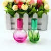 Storage Bottles 10pcs/lot 10ml Mini Colorful Glass Perfume Bottle Empty Fragrance Thick Cosmetic Packaging Refillable Vials