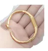Bangle Women's Hand Bracelets Man Bangles Jewelery Metal Simple Gold Wristband All-Match Size Adjustable Fashion 2022 Arrive