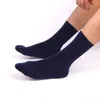 Men's Socks Business Cotton for Man Brand Black Male White Casual