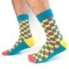 Mens Socks 10pairslot Brand Quality Combed Cotton colorful Happy Funny Sock Autumn Winter Warm Casual long Men compression sock 221130