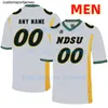 NDSU Camisetas de fútbol personalizadas de Bison Lance Dunn Jersey Dimitri Williams Adam Cofield Ty Brooks Camisa cosida del estado de Dakota del Norte