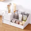 Opbergdozen make -uplade organisator houder grote capaciteit cosmetische doos voor borstel sieraden nagellakcontainer bureaublad sundries