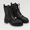 Territoire de luxe plat Ranger bottines femmes Martin bottes dame mode laine hiver cuir extérieur Combat botte baskets