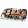 Belts Men's And Women's Knitting Pin Buckle Mixed Colors Retro Woven Casual Webbing Women