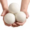 7cm Reusable Laundry Clean Ball Natural Organic Laundry Fabric Softener Ball Premium Organic Wool Dryer Balls wholesale