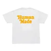 Men's T-Shirts HUMAN MADE White T Shirt Cotton Men Women 1 1 High Quality Human Made Oversized CoupleTop Tees T221130