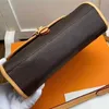 Merhaba Kalite 2022 Luxurys Designers Messenger Çanta Kadın Totes Moda Vintage Baskı Omuz Çantaları Klasik Crossbody Bag