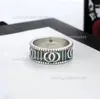 2023 Mode 925 sterlingsilver skallbandsringar för män och kvinnor Lyxfest löfte mästerskap smycken älskare present med låda