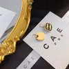 Urocze kolczyki 18k złota platowane kolczyki kolczyki modne biżuteria runda projekt dla kobiet akcesoria na przyjęcie weselne Wybrane para prezentów